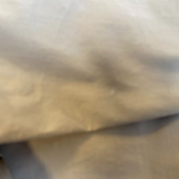 Wrangler Mens Long Sleeve Shirt XL Khaki Gorpcore Caped Vented Hunting Fishing - Picture 11 of 11